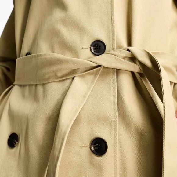 🆕🧥 ASOS CURVE LONGLINE TRENCH COAT 🧥🆕 - Picture 3 of 5